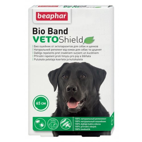 Beaphar obojek antiparazitní pro psy Bio Band VETO Shield 65cm