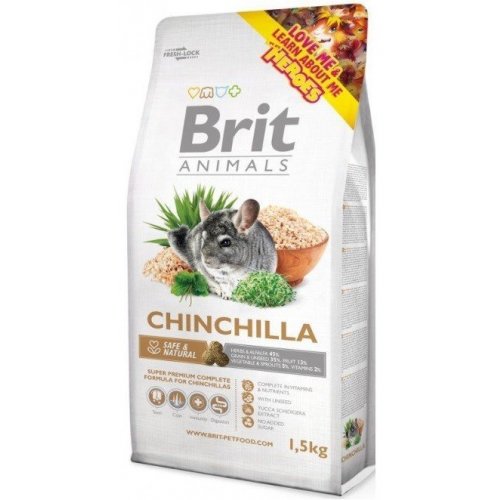 Brit Animals Chinchila Complete 1,5kg (min. odběr 6 ks)