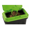 MAELSON Box na granule černá/zelená 20kg