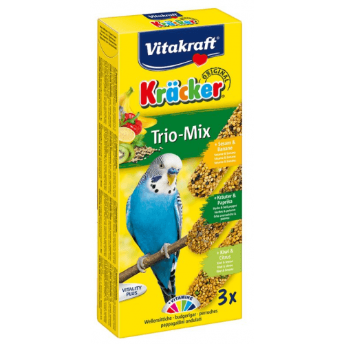 Vitakraft Bird Kräcker Andulka fíky/sezam/kiwi tyč 3ks