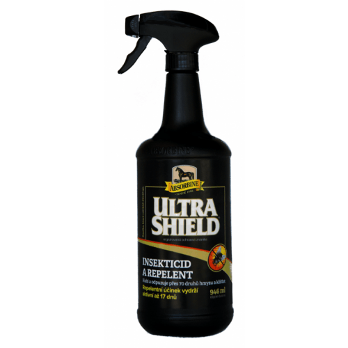 Absorbine UltraShield EX Insecticid & Repelent, láhev s rozprašovačem 946ml