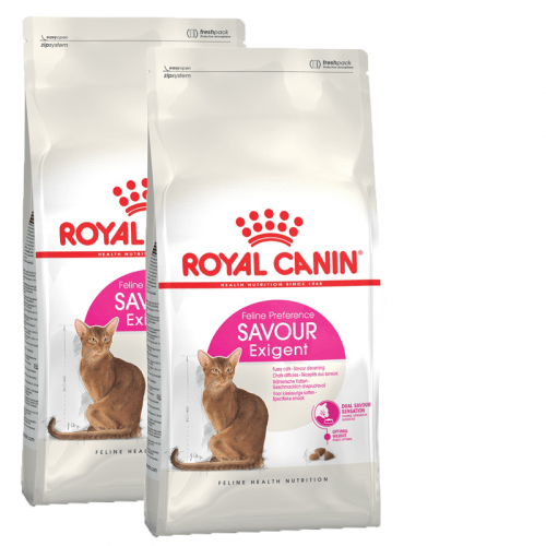 2x Royal canin Exigent Savour 10kg