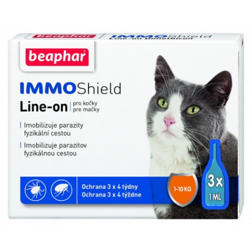 Line-on IMMO Shield kočka 3x1ml