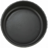 Keramická miska 0.4 l/ø 13 cm, vroubkovaná, černá