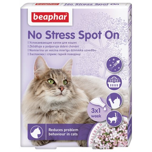 Beaphar No Stress Spot On pro kočky 3x0,4ml