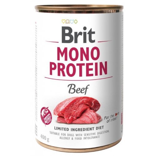 Brit Dog konz Mono Protein Beef 400g (min. odběr 6 ks)