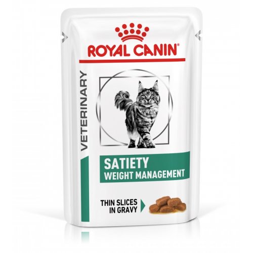 Royal Canin VHN CAT SATIETY WEIGHT MANAGEMENT GRAVY kapsičky 12 x 85 g