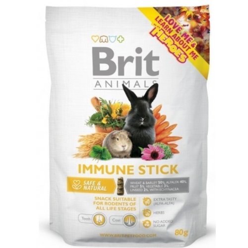 Brit Animals Immune Stick for Rodents 80g