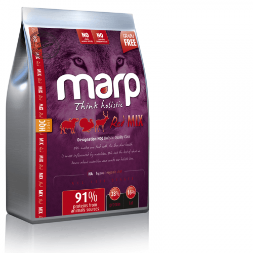 Marp Holistic Red Mix - hovězí, krůtí, zvěřina bez obilovin 2kg