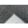 Podložka absorbující nečistoty, voděodolná, 80 × 60 cm, šedá - DOPRODEJ