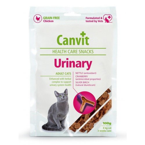 Canvit Snacks CAT Urinary 100g (min. odběr 8 ks)