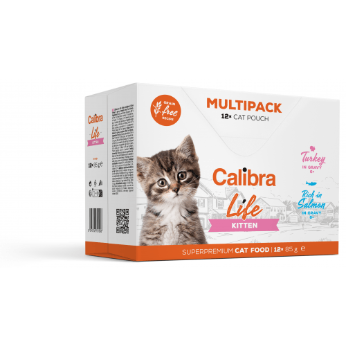Calibra Cat Life kapsa Kitten Multipack 12x85g (min. odběr 4 ks)